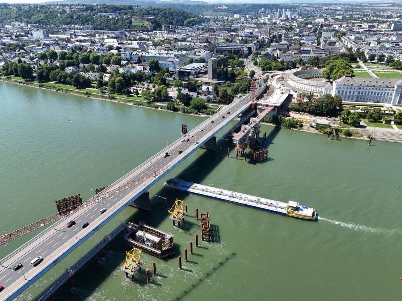 Pfaffendorfer Rheinbrücke, Koblenz