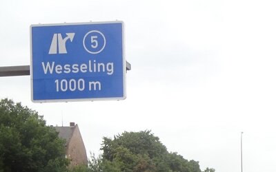 Stauraumkanal, und Pumpwerk Wesseling