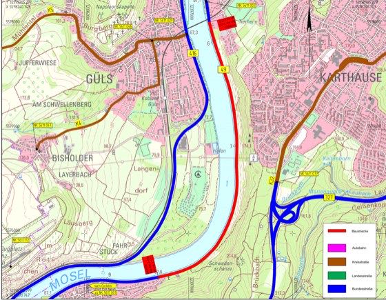 Geh-und Radweg, Moselweiß-Lay – Bild 2